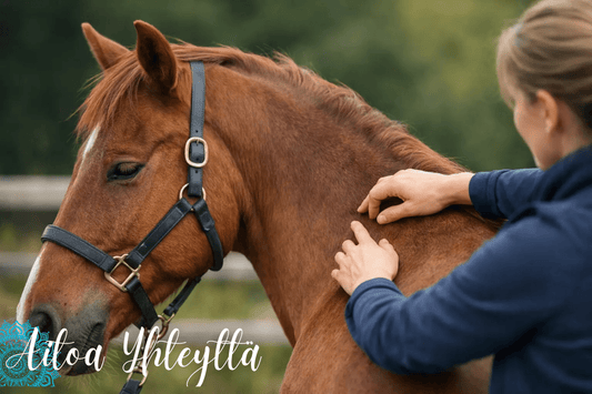 Akupainanta hevoselle - ohjeet alkuun - Aitoa Yhteyttä